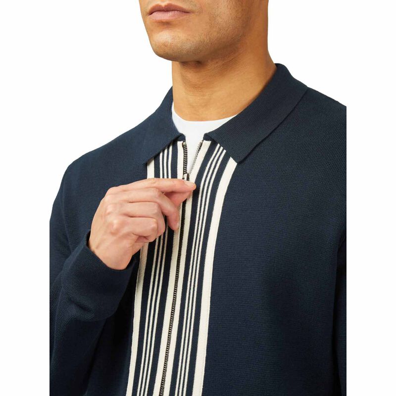 Ben Sherman Textured Zip Through Jacket image number 2